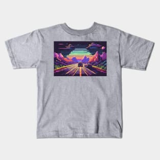 Pixel Highway Kids T-Shirt